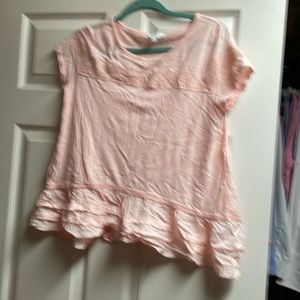 Crown and Ivy pink tunic